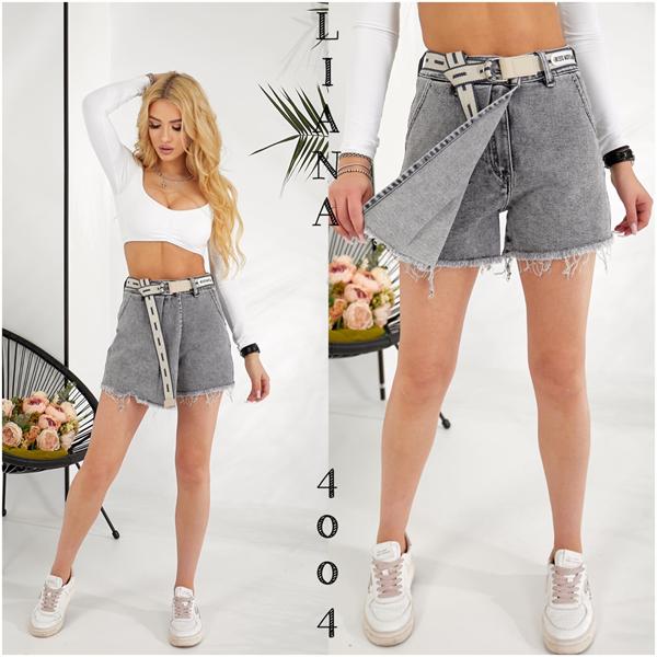 Шорты Liana Denim (25-30) 4-004 grey (лето)