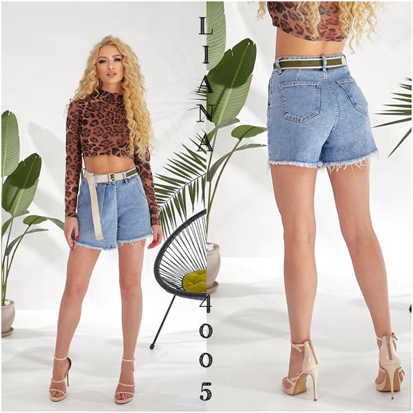 Шорты Liana Denim (25-30) 4-005 blue (лето)