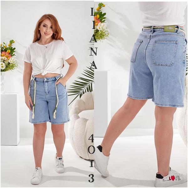 Шорты Liana Denim (28-33) 4-013 l.blue (лето)
