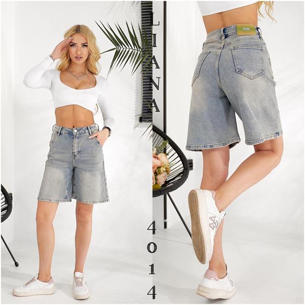 Шорты Liana Denim (25-30) 4-014 grey (лето)