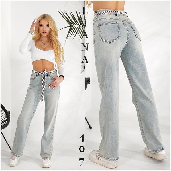 Джинсы Liana Denim (25-30) 407 grey (деми)