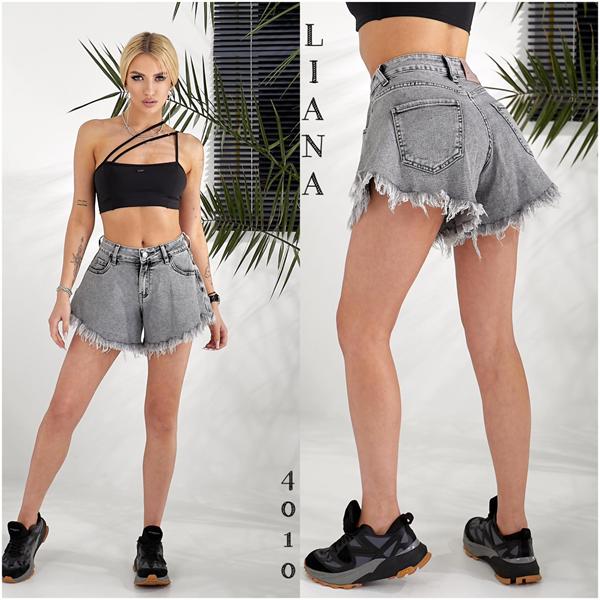 Шорты Liana Denim (25-30) 410 grey (лето)