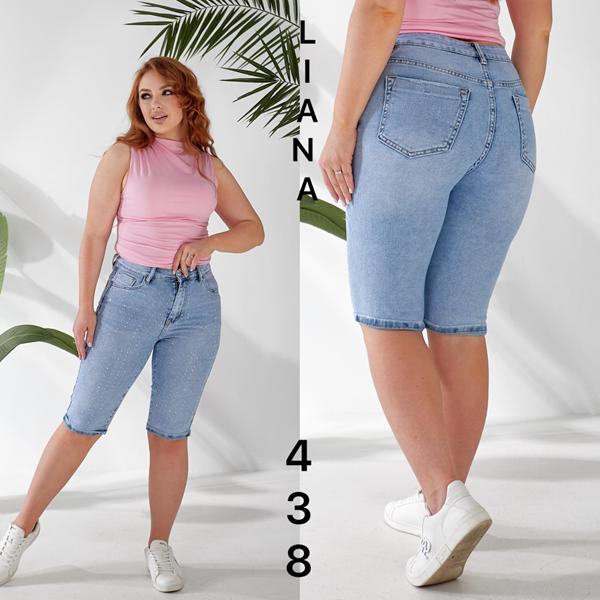 Бриджи Liana Denim (28-33) 438 l.blue (лето)