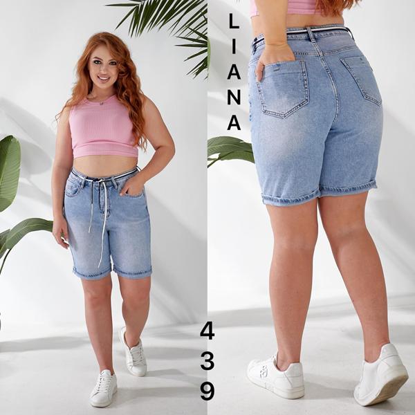 Шорты Liana Denim (30-36) 439 l.blue (лето)