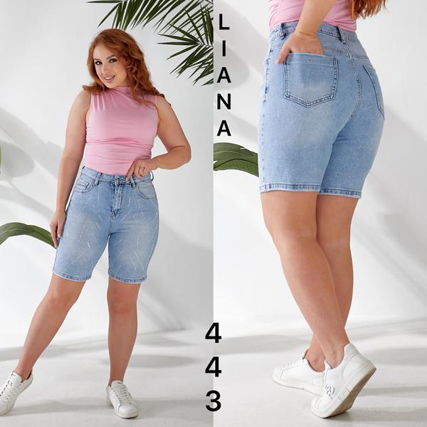 Шорты Liana Denim (28-33) 443 l.blue (лето)