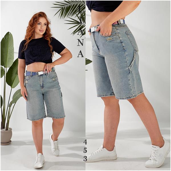Шорты Liana Denim (28-33) 453 grey (лето)