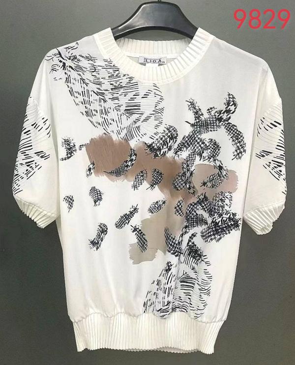 Футболка LIDA (52-62) 9829 white (лето)