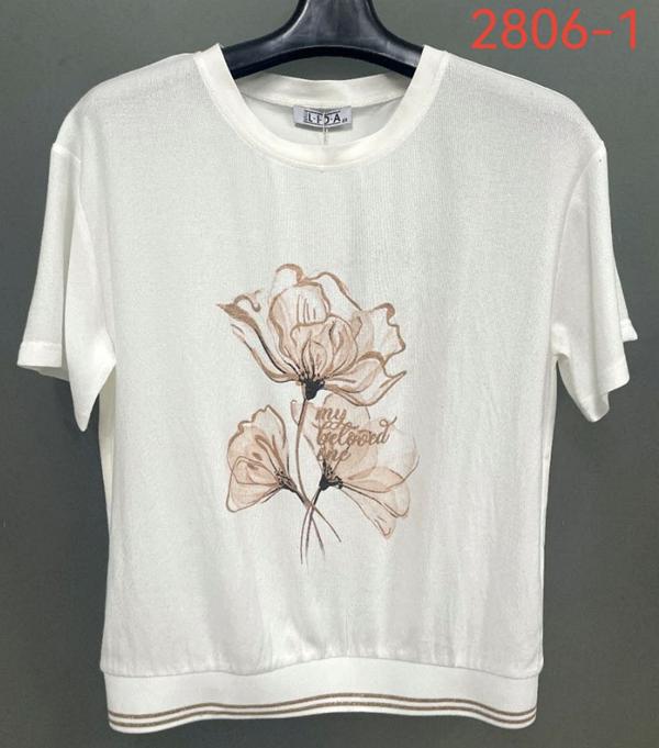 Футболка LIDA (52-62) 2806-1 white (лето)
