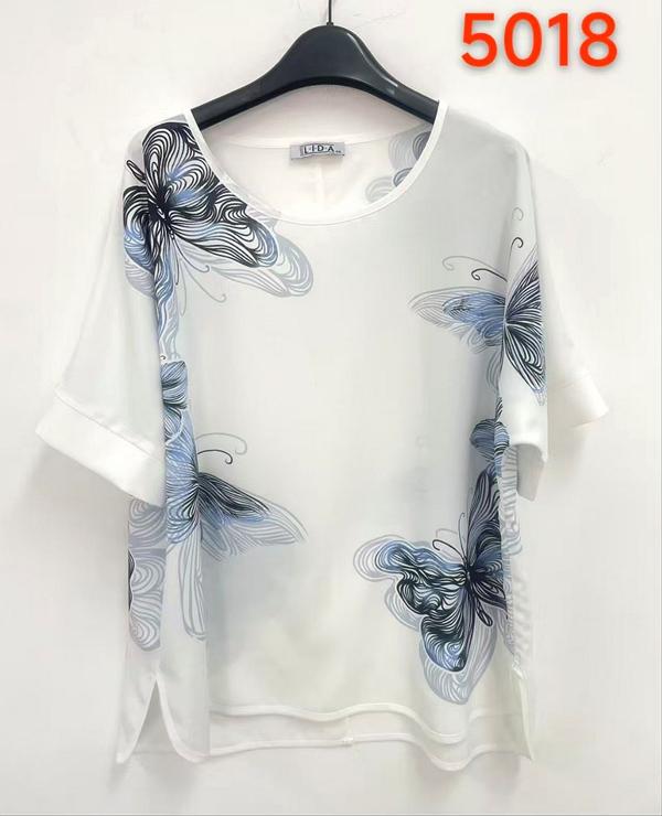 Футболка LIDA (52-62) 5018 white (лето)
