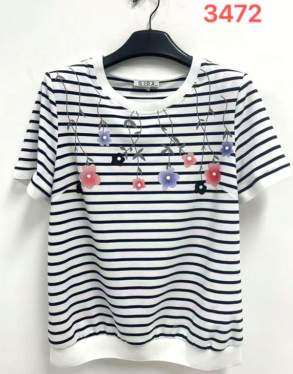 Футболка LIDA (52-62) 3472 white (лето)