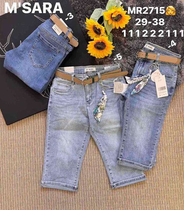 Шорты Miss Kurry (32-38) MR2715-5-1 l.blue (лето)