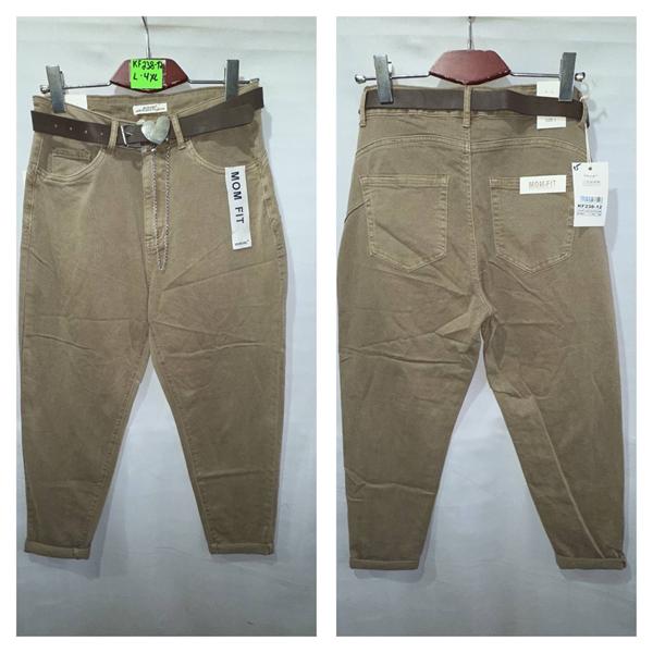 Джинсы Miss Kurry (L-4XL) KF238-12 brown (деми)