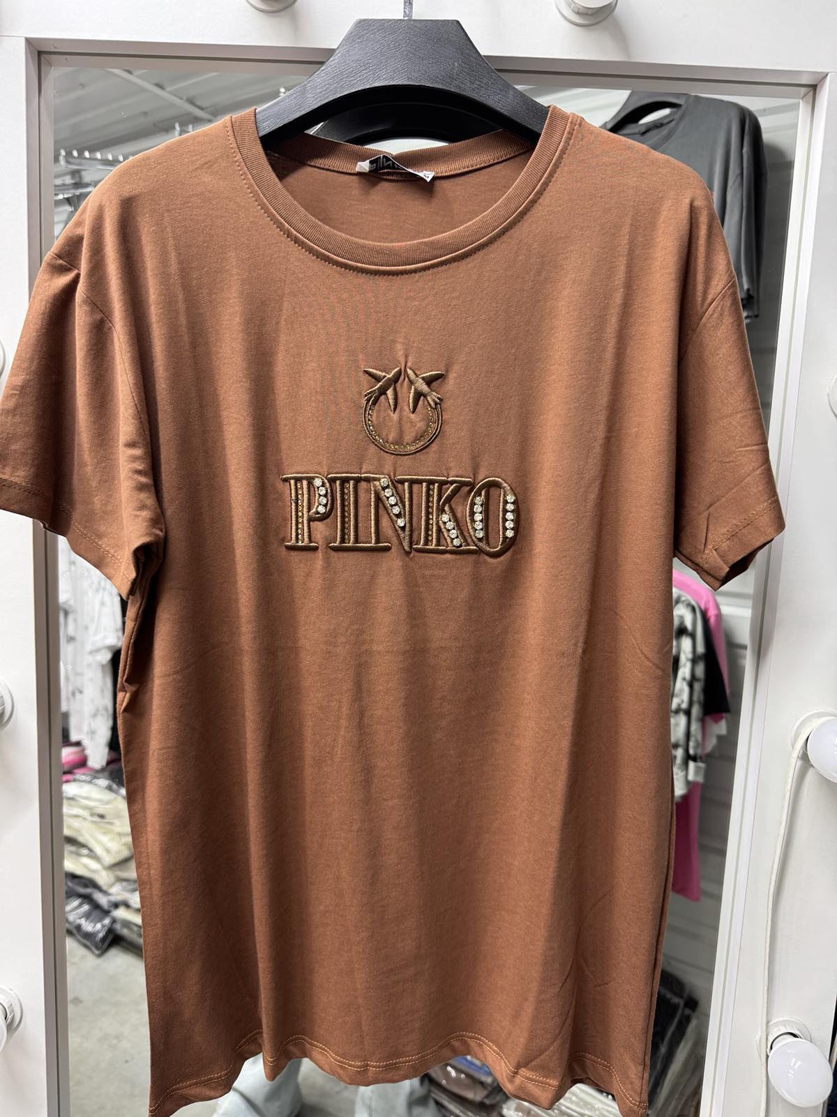 Футболка Karon (S-L) 000 brown (лето)