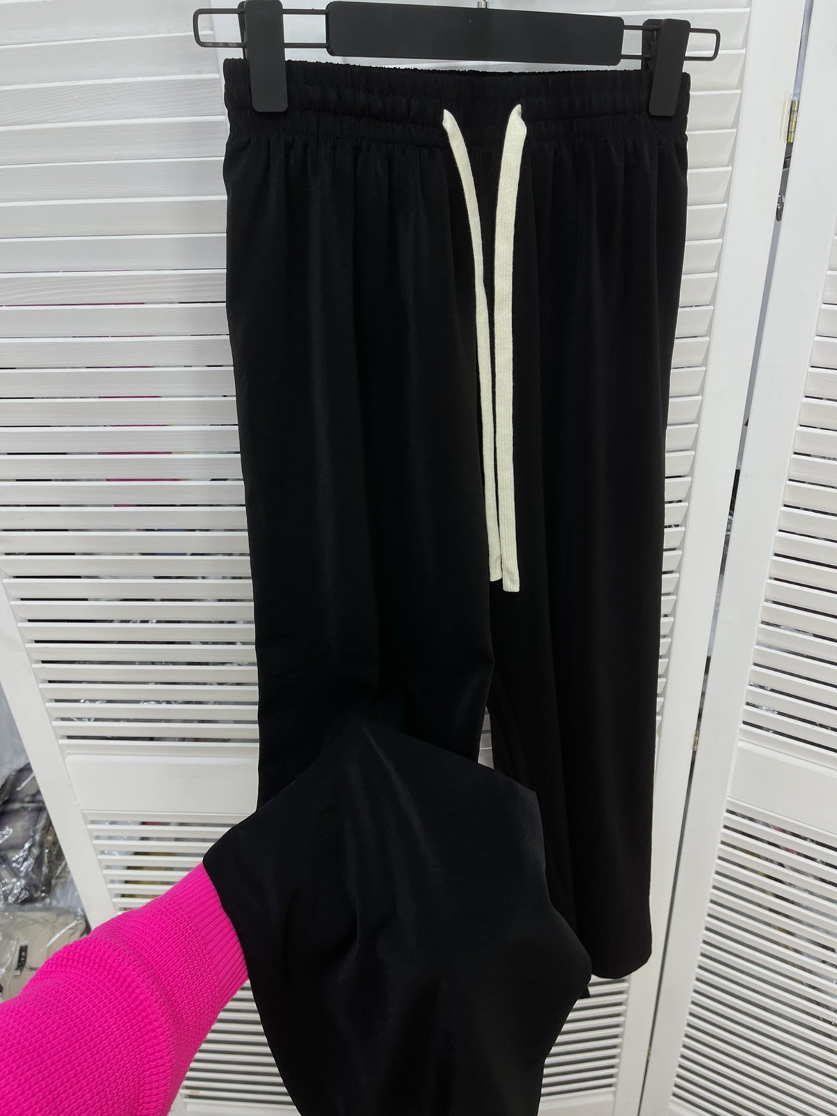 Штаны Karon (M-XL) 5818 black (деми)