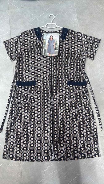 Халат Brilliant (54-62) 1234 navy (лето)