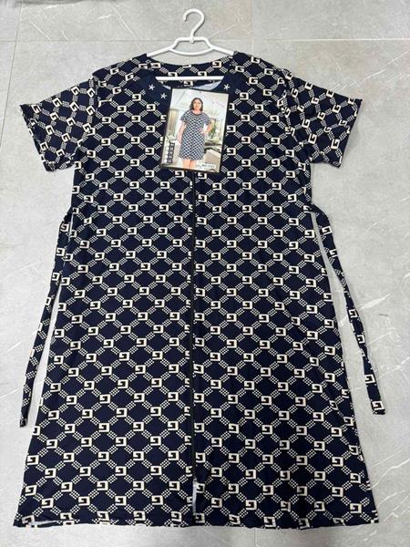 Халат Brilliant (54-62) 1323 navy (лето)