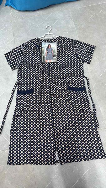 Халат Brilliant (54-62) 1332 navy (лето)