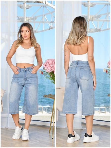 Бриджи Direa (S-2XL) 2703 l.blue (лето)