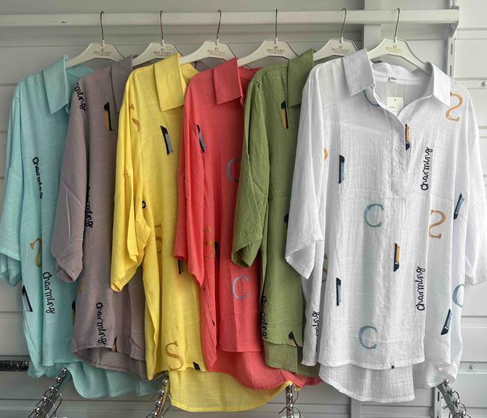 Рубашка P.HEY (3XL-6XL) 103 green (лето)