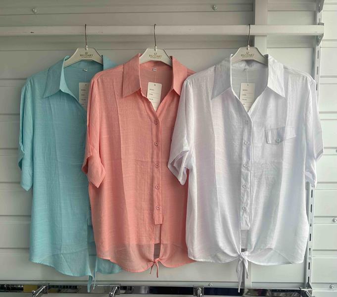 Рубашка P.HEY (XL-4XL) 107 white (лето)