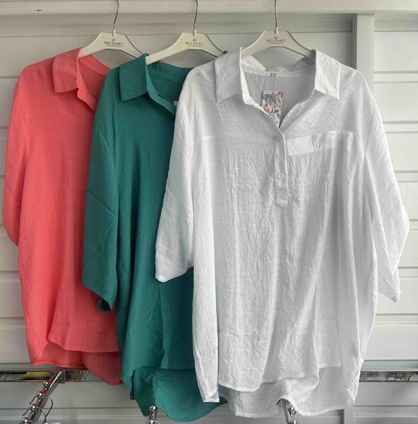 Рубашка P.HEY (3XL-6XL) 1108-651 green (лето)