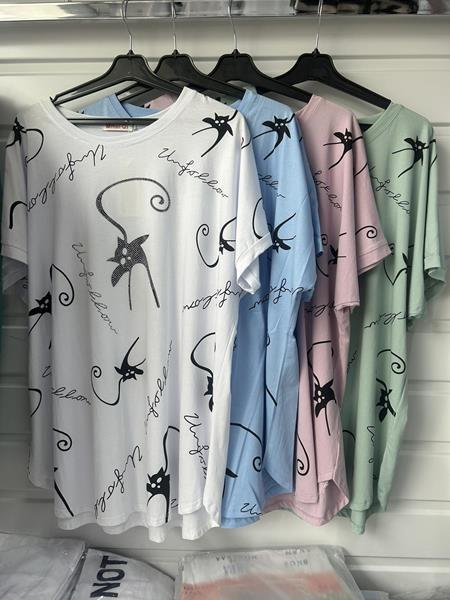 Футболка P.HEY (5XL-8XL) 1518 white (лето)