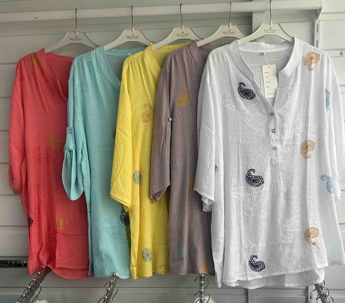 Рубашка P.HEY (3XL-6XL) 202 yellow (лето)