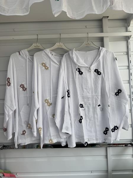 Рубашка P.HEY (50-56) 2290 white-grey (лето)