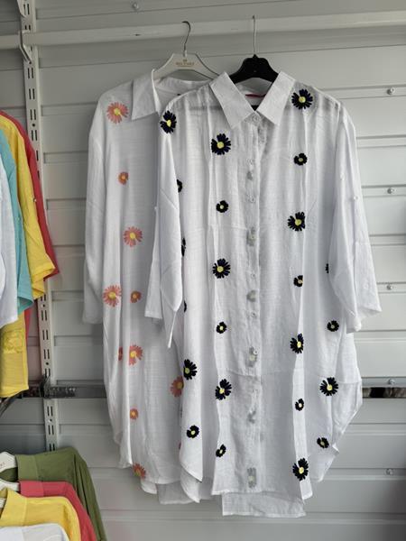 Платье P.HEY (XL-4XL) 509 white-black (лето)