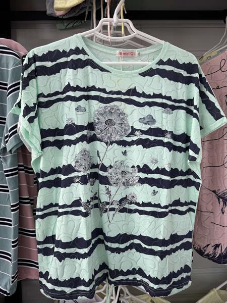 Футболка P.HEY (2XL-5XL) 8563 mint (лето)