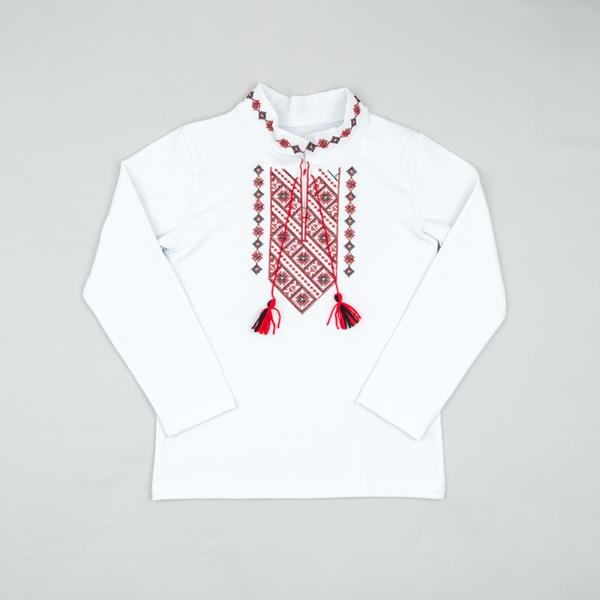Вышиванка Webi (110-122) 15-01-2 white (деми)
