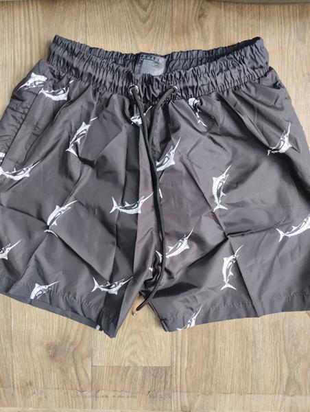 Шорты Panda (S-2XL) 1918 grey (лето)