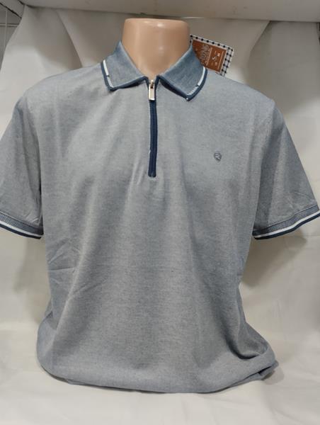 Футболка Panda (L-3XL) 1922 blue (лето)