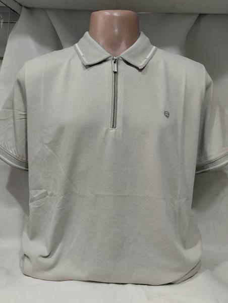 Футболка Panda (L-3XL) 1926 grey (лето)