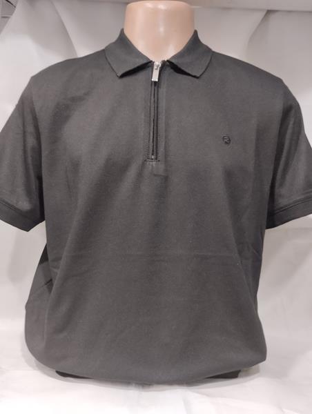 Футболка Panda (L-3XL) 1927 d.grey (лето)