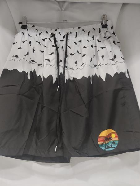 Шорты Panda (2XL-6XL) 1940 black (лето)
