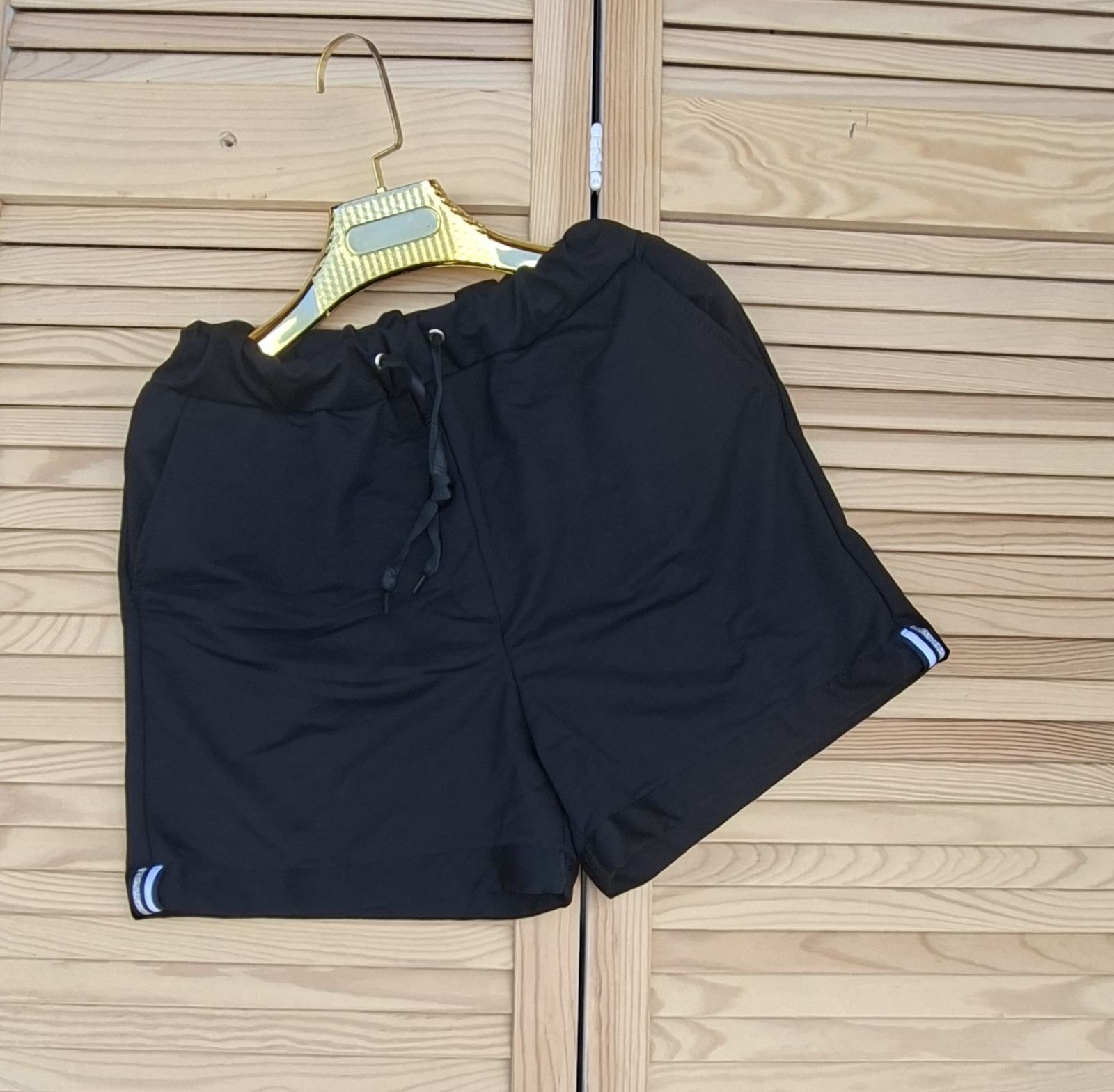 Шорты Sport style (S-XL) 621 black (лето)