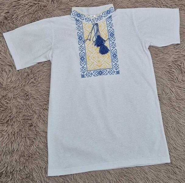 Вышиванка Limerense (140-176) LM5 white (лето)