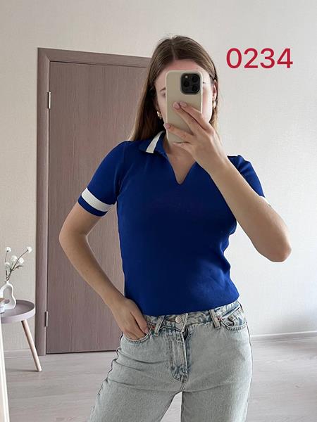 Футболка FSN (42-46) 0234 navy (лето)