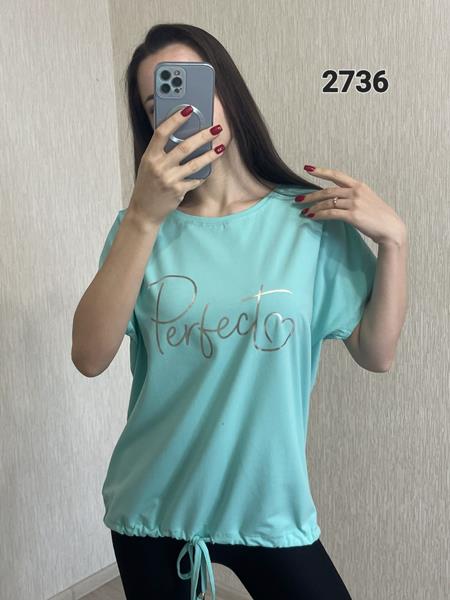 Футболка FSN (52-58) 2736 l.blue (лето)