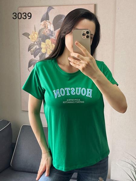 Футболка FSN (44-50) 3039 green (лето)