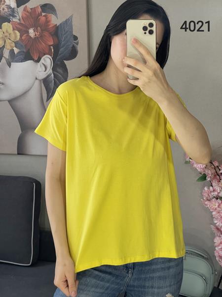 Футболка FSN (46-52) 4021 yellow (лето)