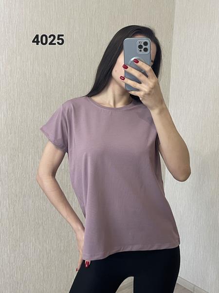Футболка FSN (48-54) 4025 lilac (лето)