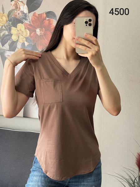 Футболка FSN (42-46) 4500 brown (лето)