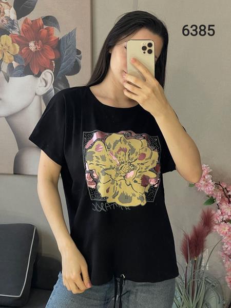 Футболка FSN (46-52) 6385 black (лето)
