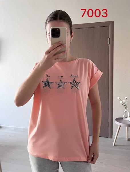 Футболка FSN (46-52) 7003 pink (лето)