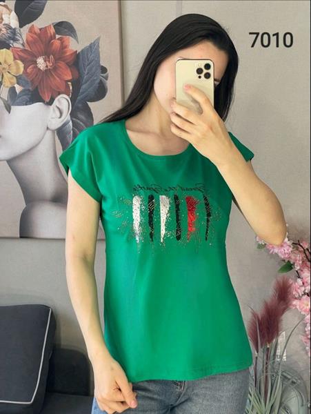 Футболка FSN (46-52) 7010 green (лето)