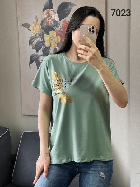 Футболка FSN (42-48) 7023 mint (лето)