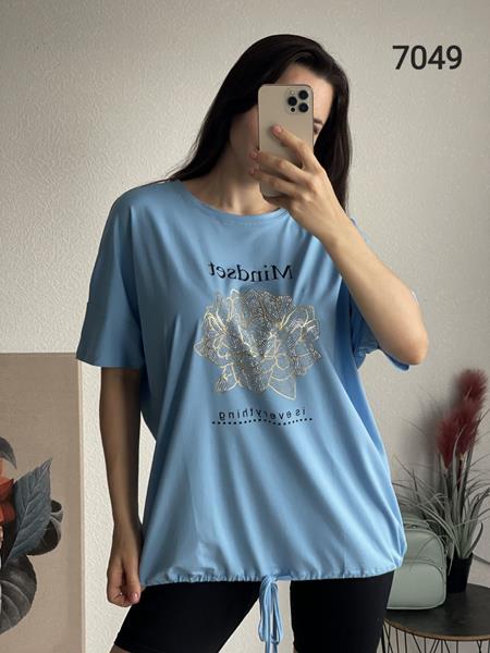 Футболка FSN (52-58) 7049 l.blue (лето)