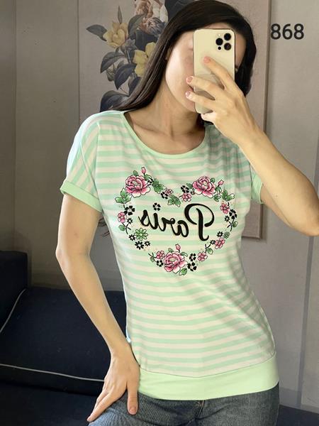 Футболка FSN (42-48) 868 mint (лето)